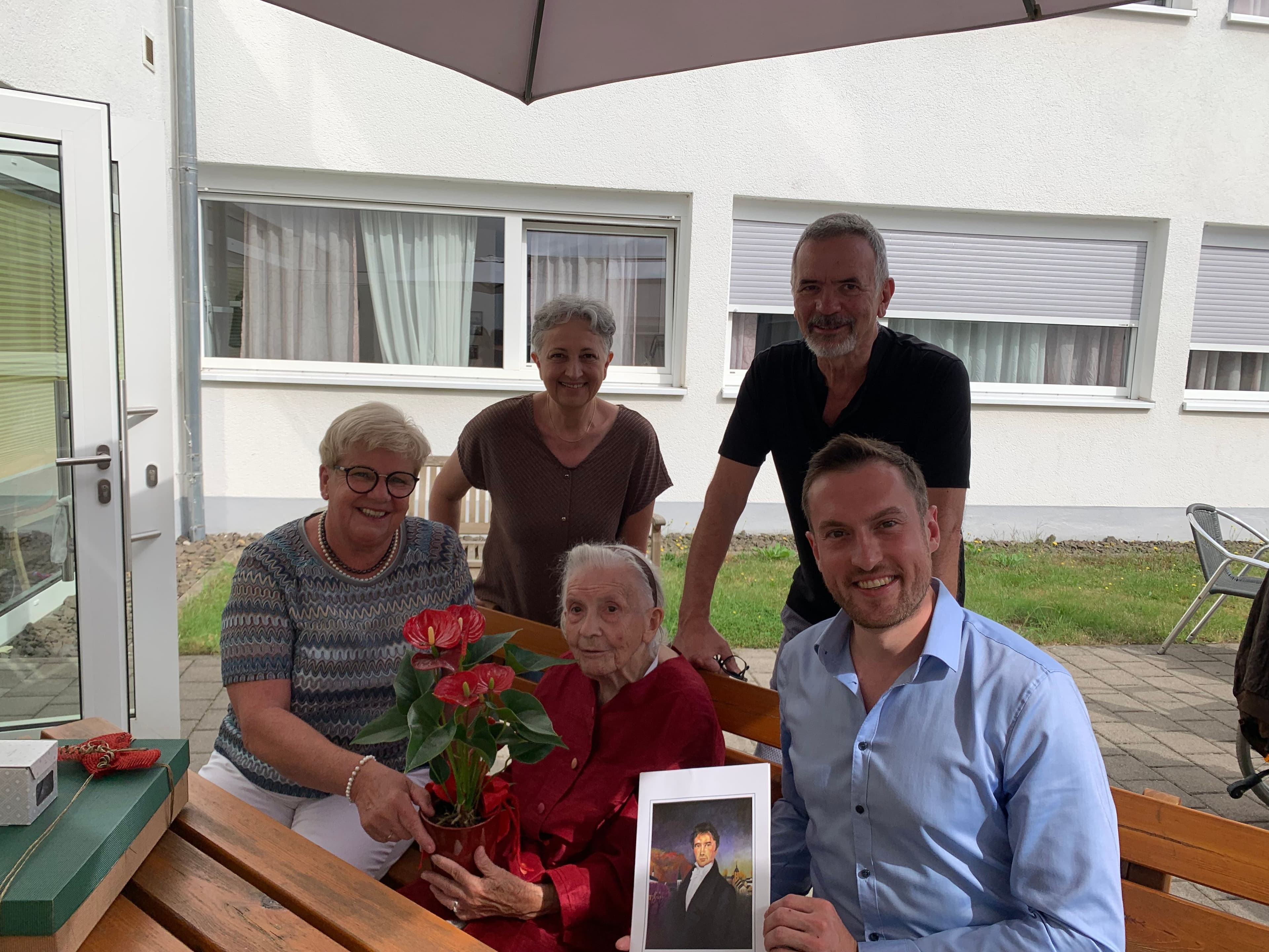 Ein Jahrhundert Leben: Elisabeth Förderer feiert ihren 100. Geburtstag