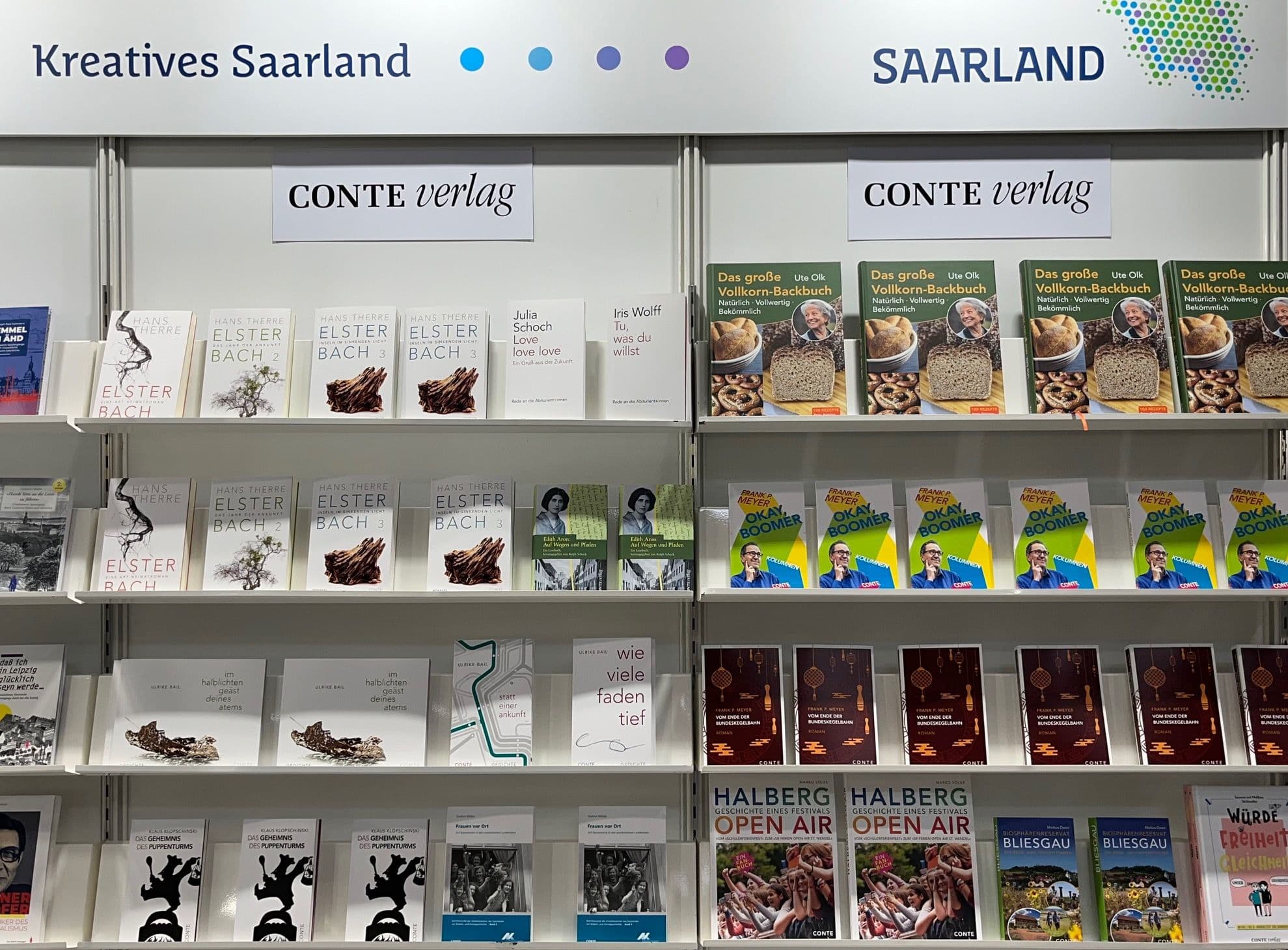 Erfolge des St. Ingberter Conte Verlags auf der Leipziger Buchmesse