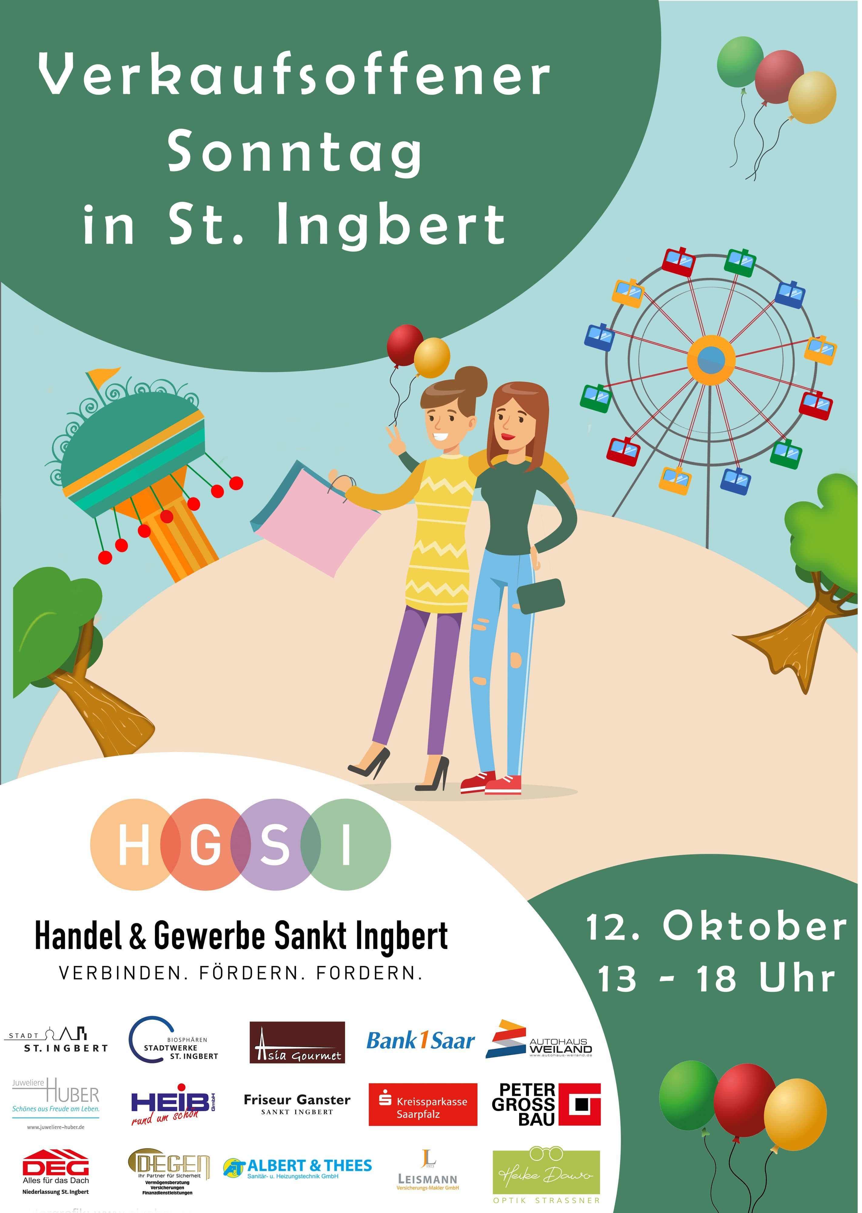 Ingbert lädt zum verkaufsoffenen Sonntag ein