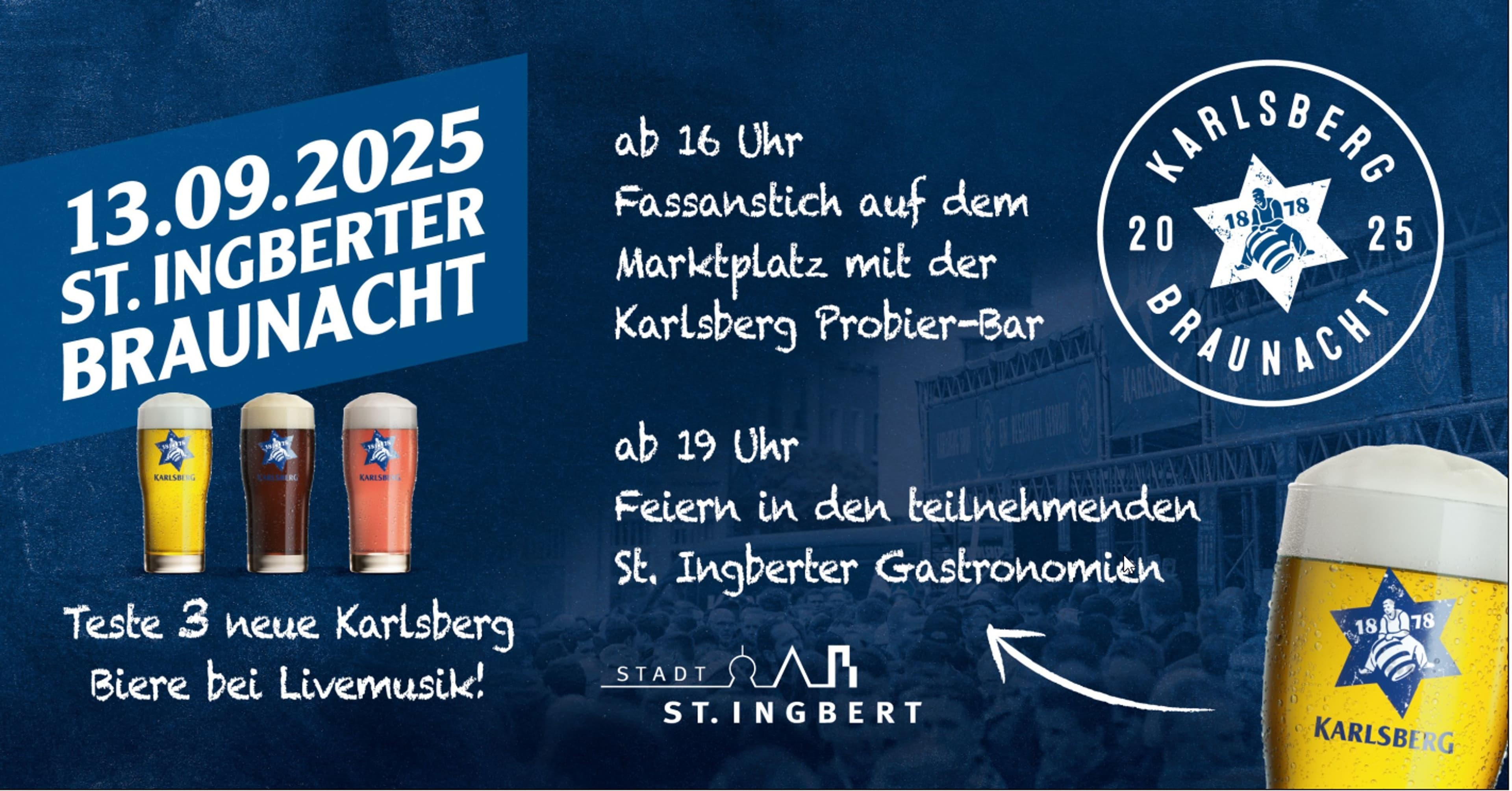 Karlsberg Braunacht feiert Premiere in St. Ingbert
