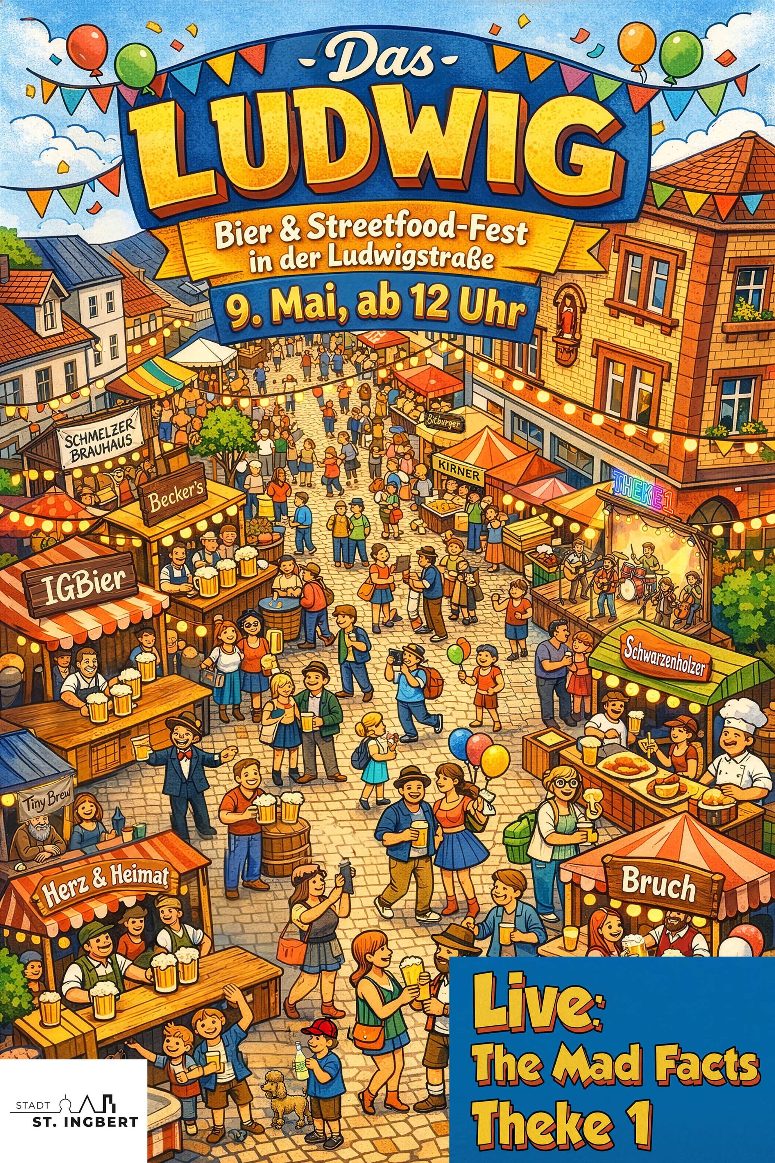Premiere in St. Ingbert: Neues Bier- und Streetfood-Fest