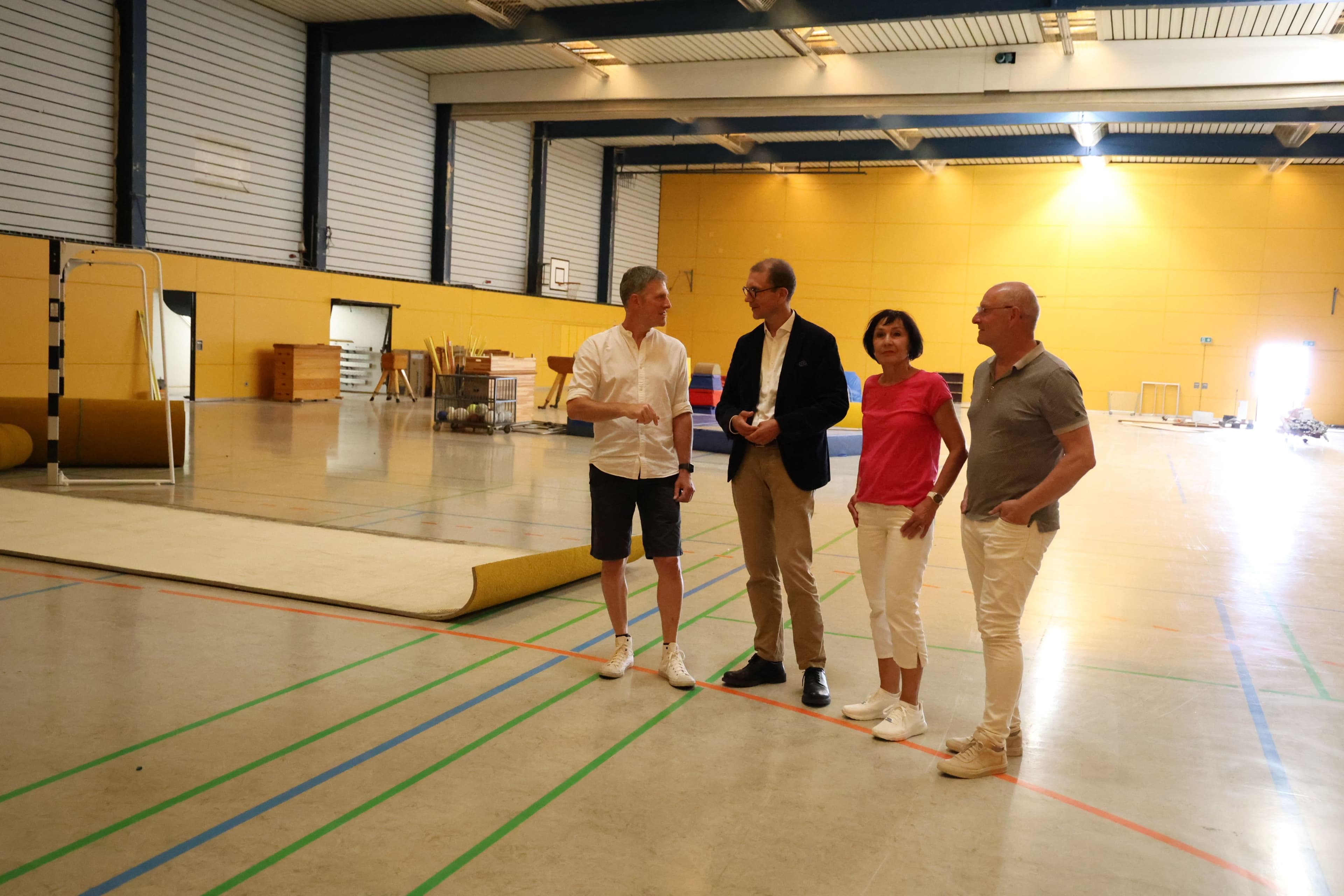 Wiedereröffnung der Ingobertushalle: Ein neuer Beginn für den Sport