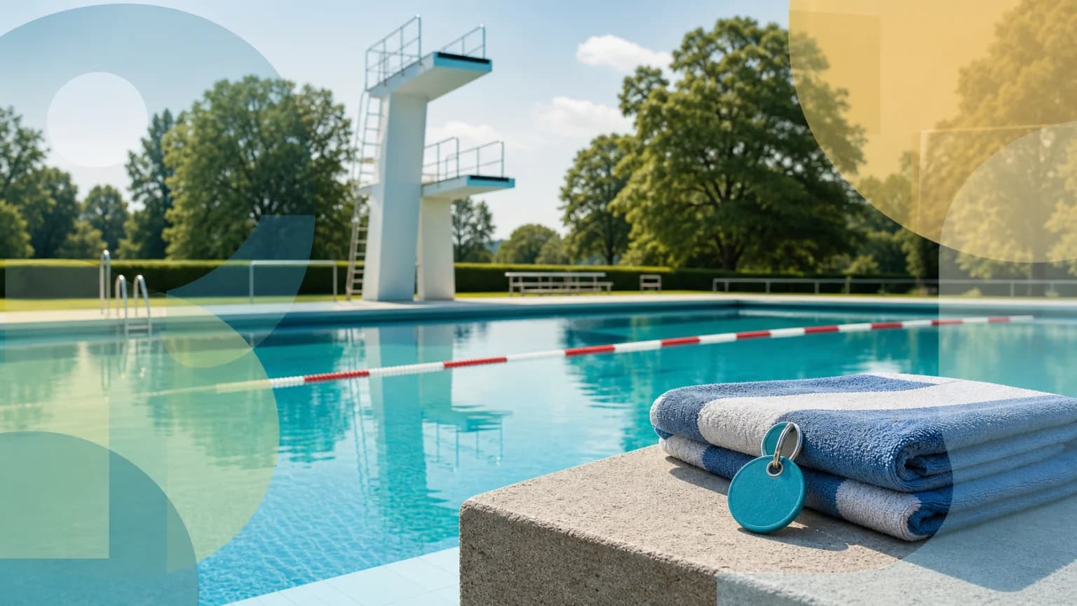 Frisches Wasser, neue Highlights: Freibad „das blau“ startet in die Saison