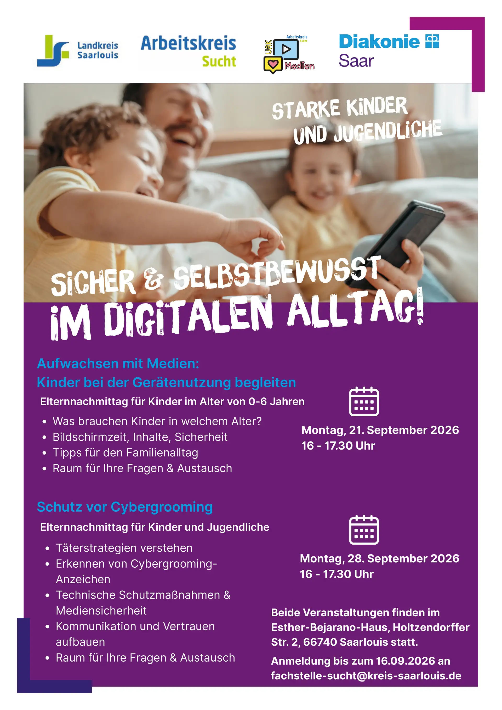 „Aufwachsen mit digitalen Medien“: Tipps für einen gesunden Medienalltag mit Kindern (0–6)