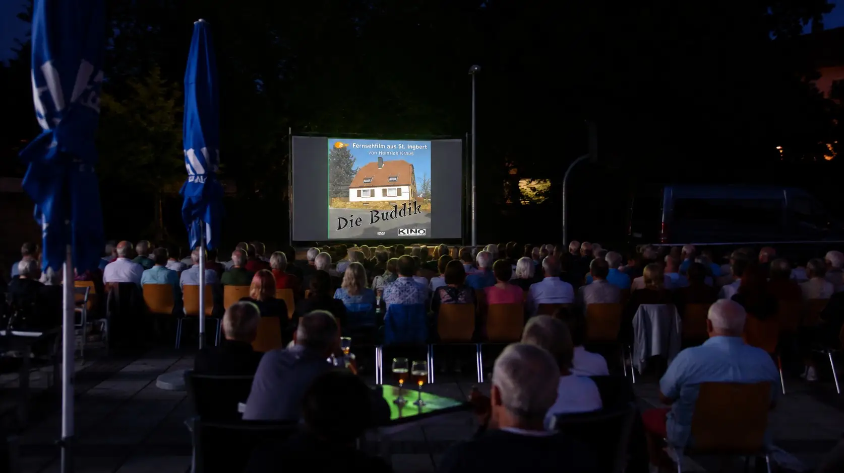 Open-Air-Kino mit ZDF-Fernsehfilm „Die Buddik“ an der Rohrbachhalle