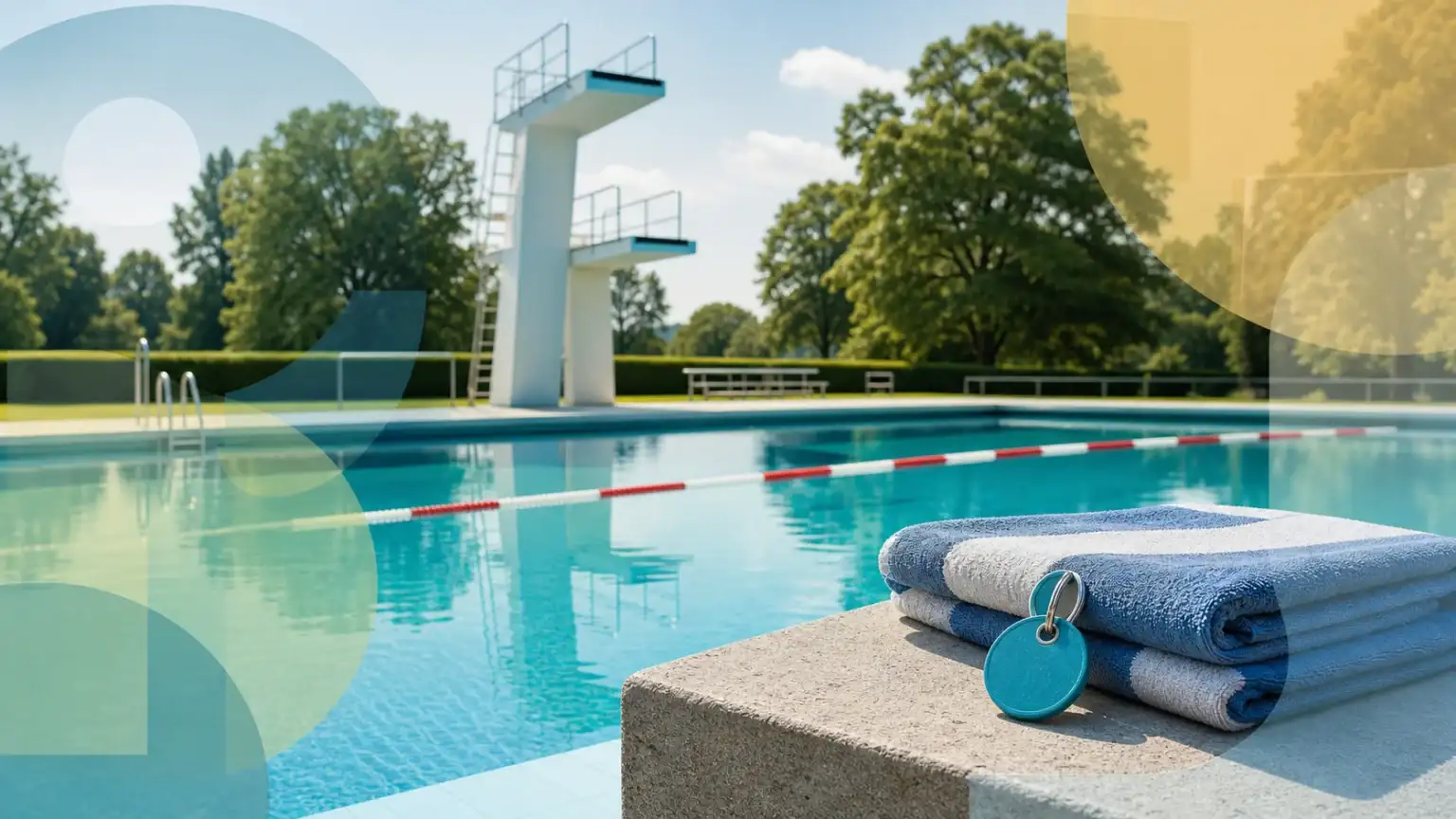 Halteverbotszone und Sperrung des Parkplatzes am Völklinger Freibad