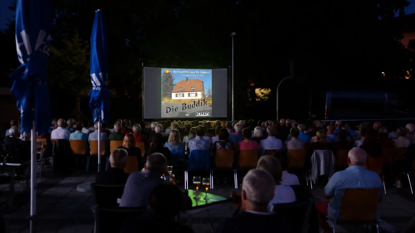 Open-Air-Kino mit ZDF-Fernsehfilm „Die Buddik“ an der Rohrbachhalle