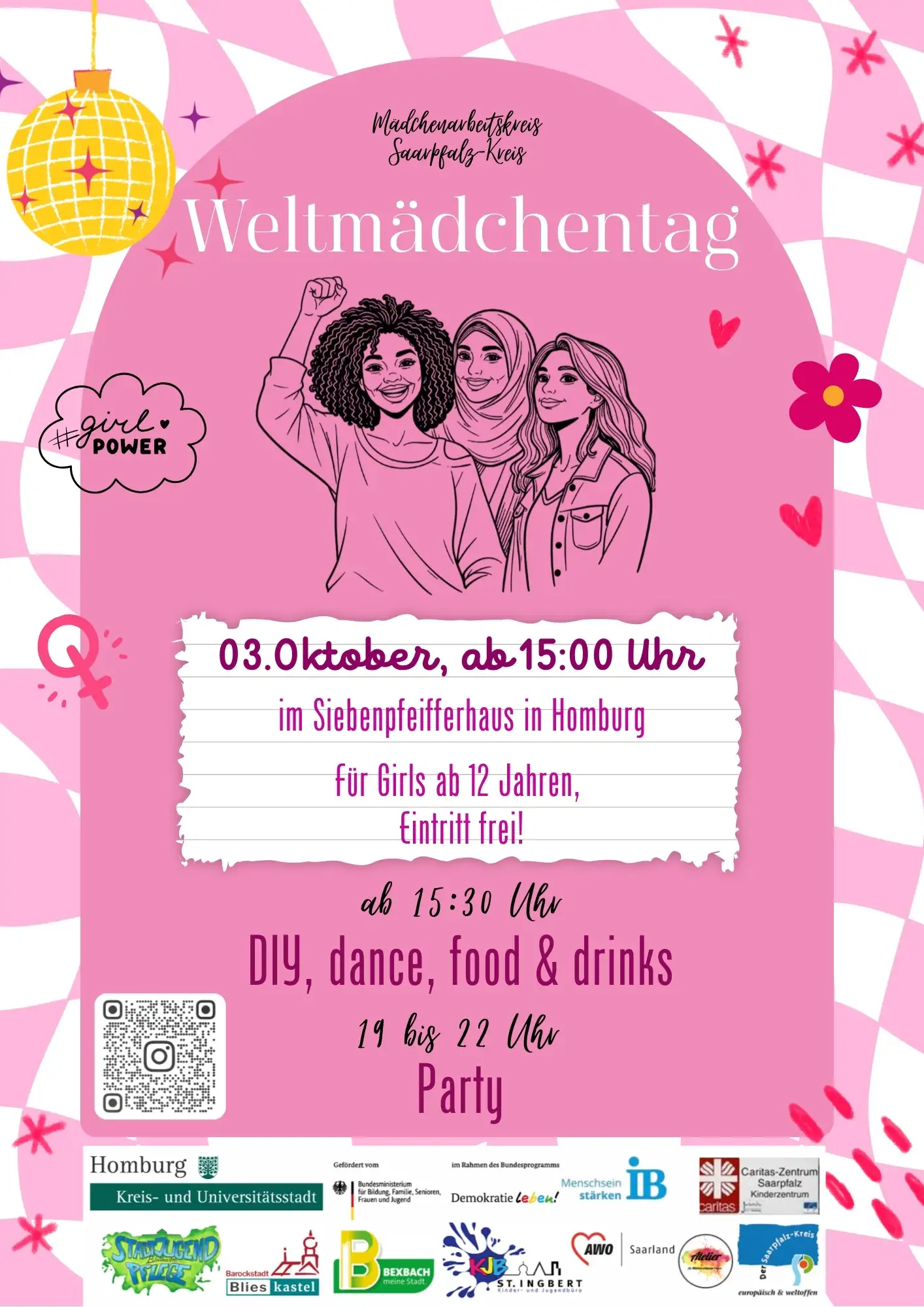 Flyer Weltmädchentag